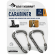 Sea to Summit Large Accessory Wiregate Light Weight Large Carabiners (2 Pack)